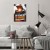 Poster metal co stało się w garażu gift