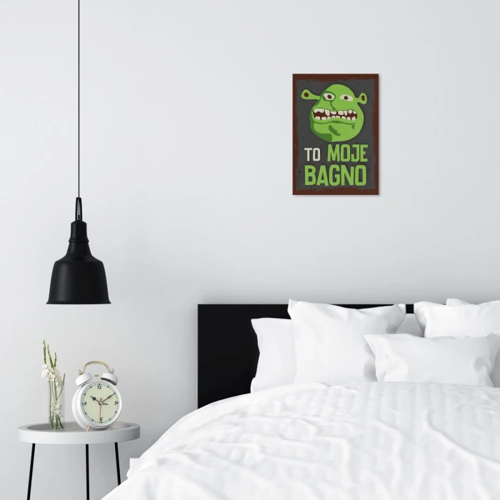 Poster metal to moje bagno gift