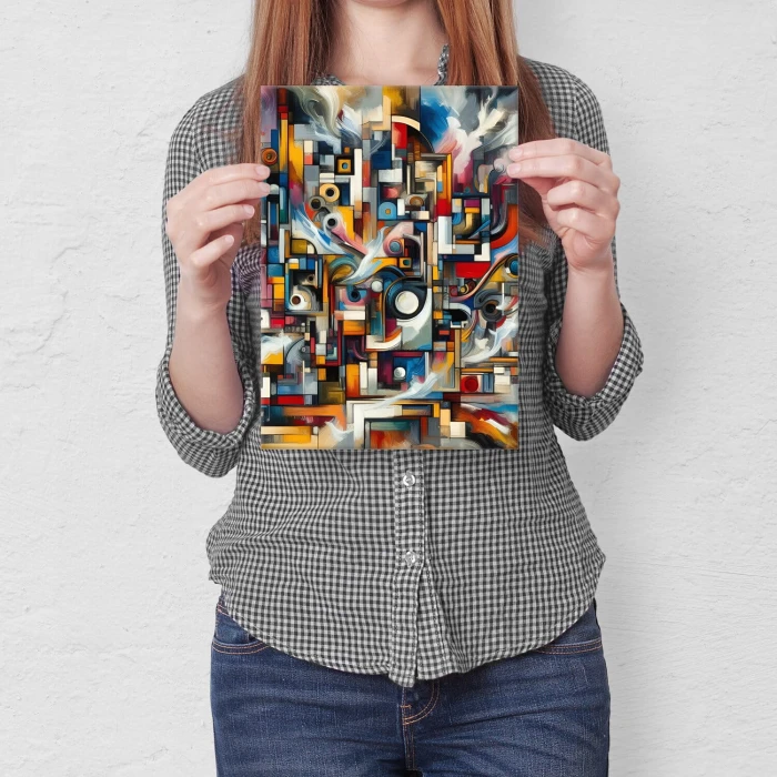 Plakat metalowy Teoria chaosu 2 Prezent