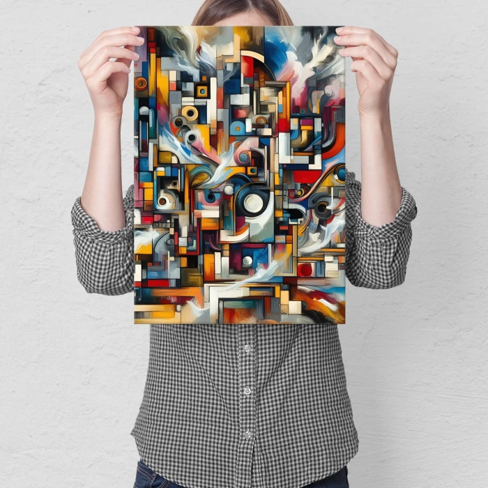 Plakat metalowy Teoria chaosu 2 Prezent