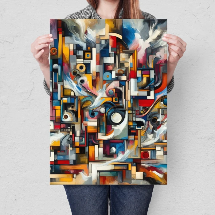 Plakat metalowy Teoria chaosu 2 Prezent