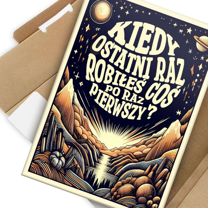 Poster metal po raz pierwszy on księżyc gift