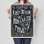 Poster metal po raz pierwszy ona napis gift