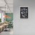 Poster metal po raz pierwszy ona napis gift