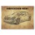 Poster metal mercedes w221 front gift