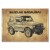 Poster metal suzuki samurai front gift