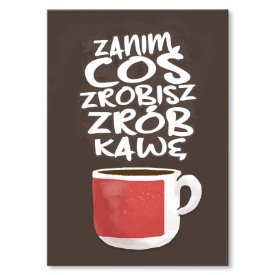 Poster metal zanim coś zrobisz gift