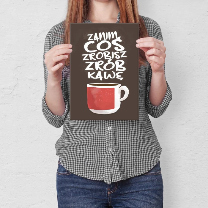 Poster metal zanim coś zrobisz gift