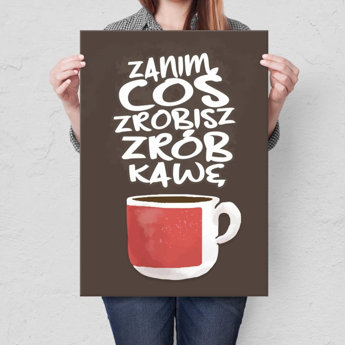 Poster metal zanim coś zrobisz gift