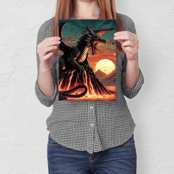 Poster metal dragon I gift