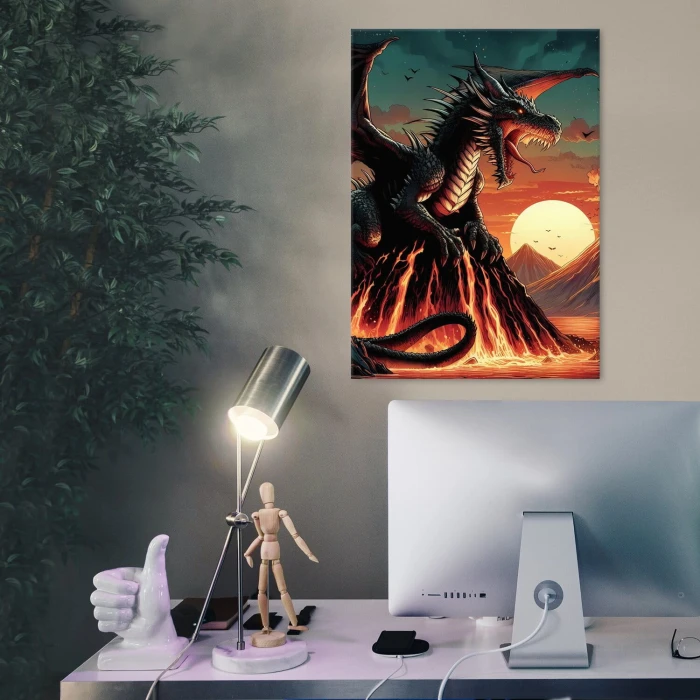Poster metal dragon I gift
