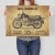 Poster metal SHL M17 Gazela drawing gift