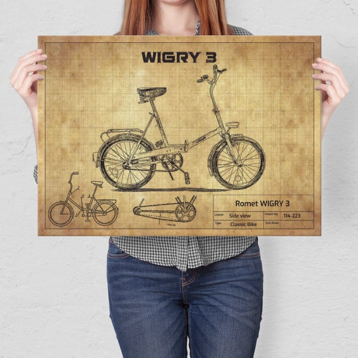 Poster metal Wigry 3 gift