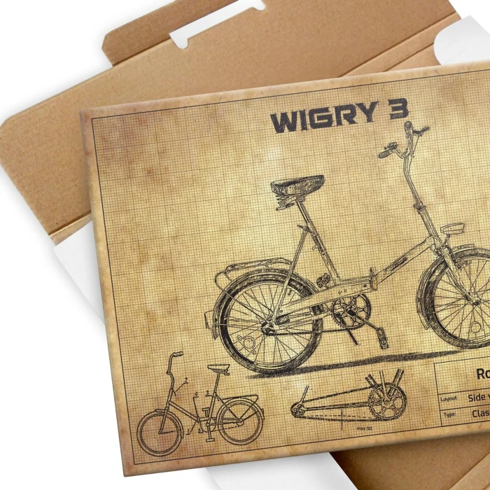 Poster metal Wigry 3 gift