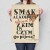 Poster metal smak alkoholu gift