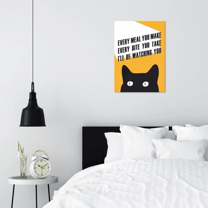 Poster metal every meal kot gift