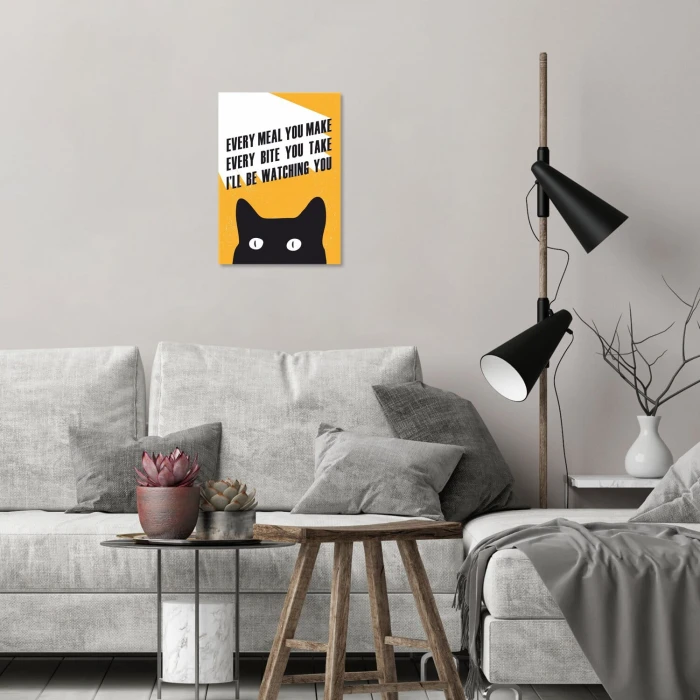 Poster metal every meal kot gift