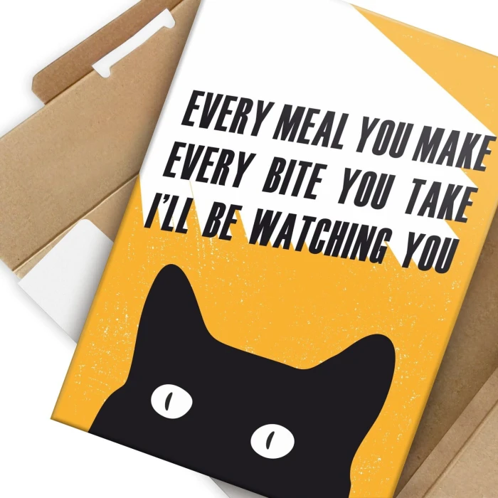 Poster metal every meal kot gift
