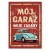 Poster metal mój garaż garbus gift