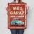 Poster metal mój garaż garbus gift