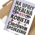 Poster metal na upały kobieta gift
