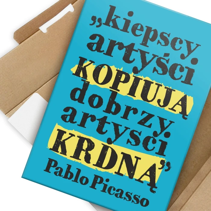 Poster metal Pablo Picasso gift