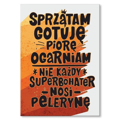 Poster metal SUPERBOHATER gift