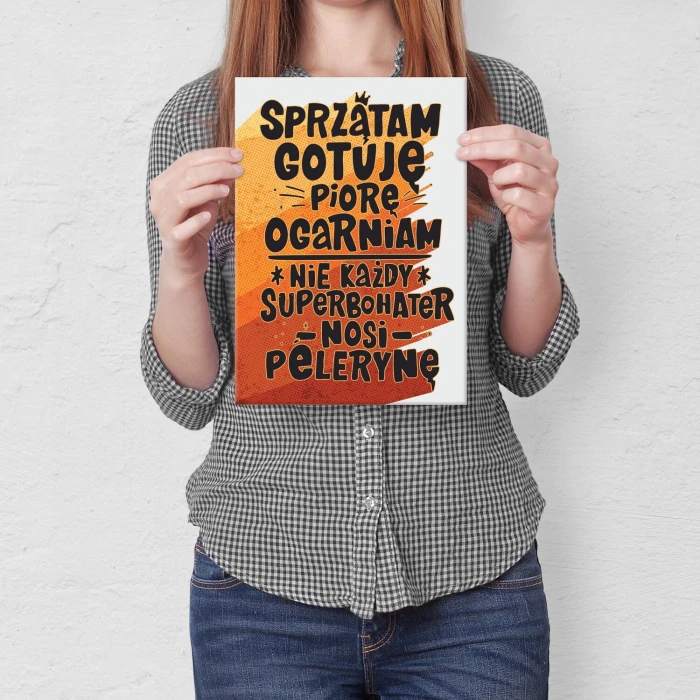 Poster metal SUPERBOHATER gift