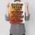 Plakat metalowy SUPERBOHATER Prezent