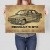 Plakat metalowy Renault 9 GTX Prezent
