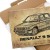 Plakat metalowy Renault 9 GTX Prezent