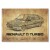 Poster metal Renault 11 Turbo gift