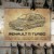Plakat metalowy Renault 11 Turbo Prezent
