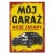 Plakat metalowy bmw black garaż Prezent