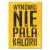 Plakat metalowy wymówki Prezent