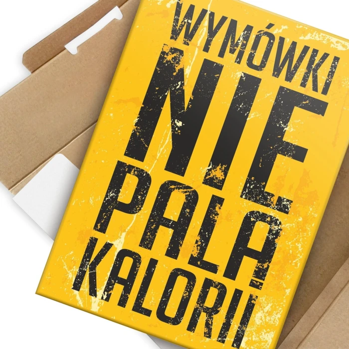 Plakat metalowy wymówki Prezent