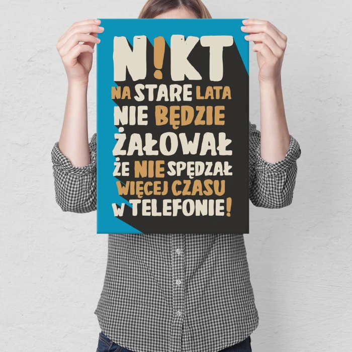 Poster metal NIKT gift