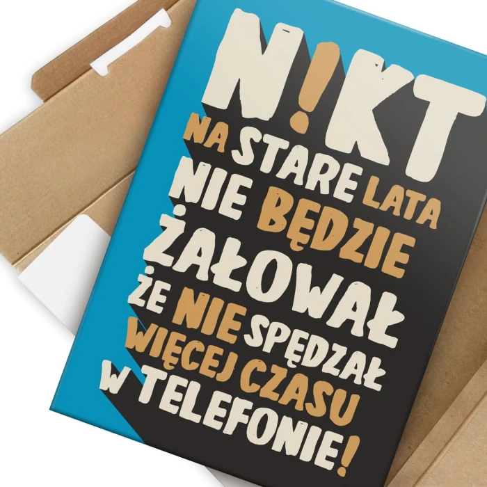 Poster metal NIKT gift