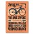Poster metal życie bez roweru gift