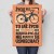 Poster metal życie bez roweru gift