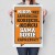 Poster metal nigdy nie gift
