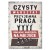 Plakat metalowy czysty warsztat Prezent