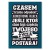 Poster metal czasem trzeba odpuścić gift