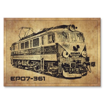 Poster metal EP07361 drawn gift