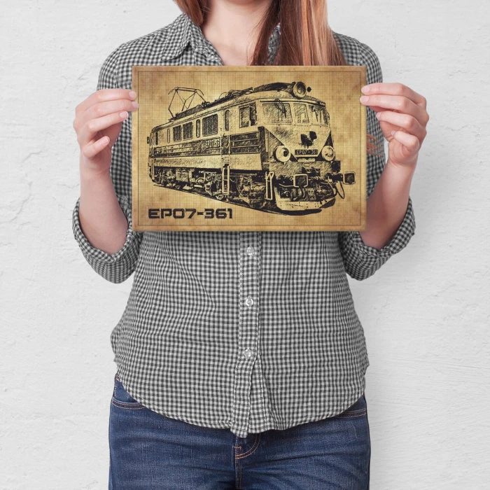 Poster metal EP07361 drawn gift