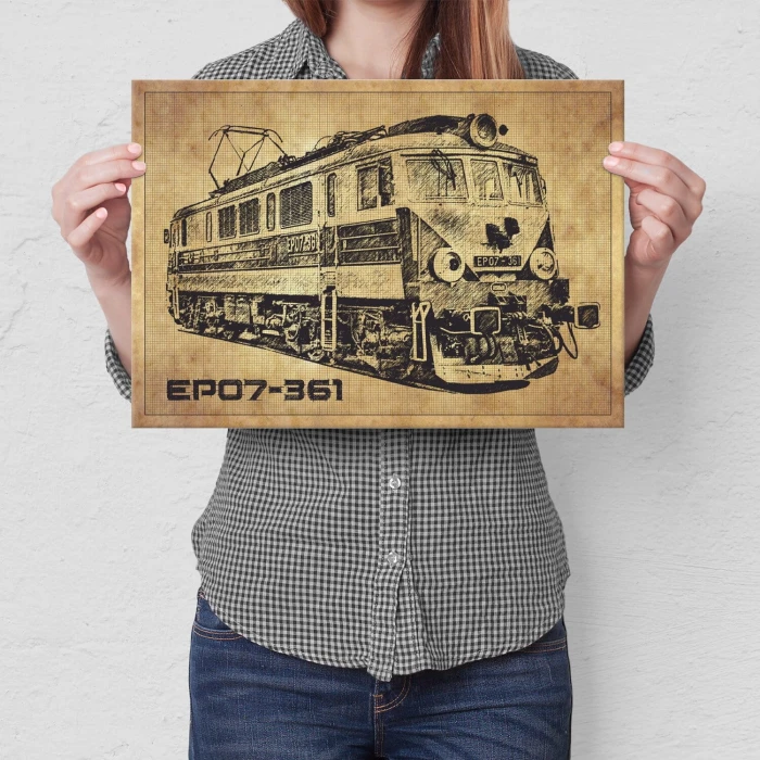 Poster metal EP07361 drawn gift