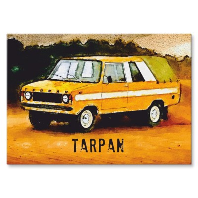 Poster metal Tarpan gift