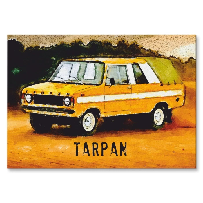 Poster metal Tarpan gift