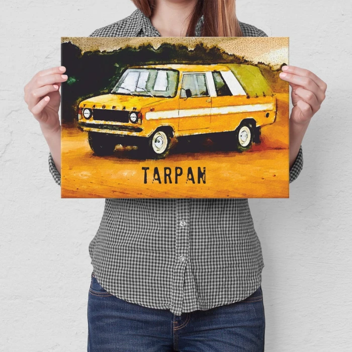 Poster metal Tarpan gift