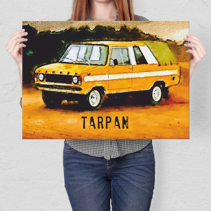Poster metal Tarpan gift
